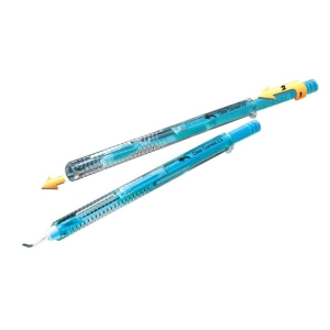 Okulistyczne noże jednorazowe KAI z osłonkami – sterylne narzędzia chirurgiczne z zabezpieczeniem ostrza i precyzyjnym k