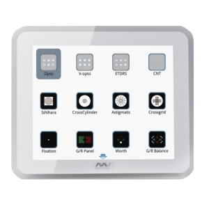 Panel LCD C901 Mediworks – ekran testowy do badań okulistycznych i optometrycznych z zestawem tablic i testów wzrokowych