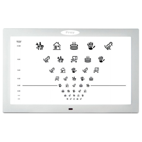 Panel LCD do badania ostrości wzroku Frey CP-400 – ekran z tablicami testowymi do diagnostyki okulistycznej i optometryc