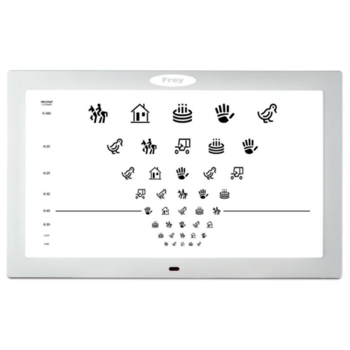 Panel LCD do badania ostrości wzroku Frey CP-600P – ekran testowy z tablicami optotypów do badań okulistycznych i optome