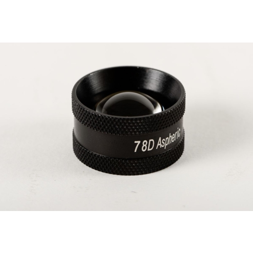 Soczewka diagnostyczna 78D – asferyczna soczewka okulistyczna do badania dna oka, zapewniająca wysoką rozdzielczość i sz