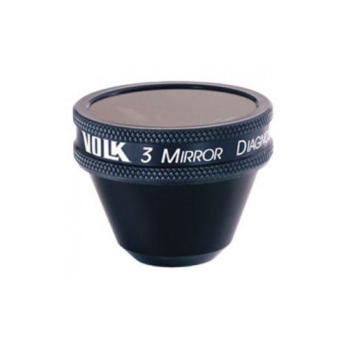 Soczewka diagnostyczna VOLK z trzema lustrami – precyzyjna soczewka oftalmologiczna do badania siatkówki i kąta przesącz