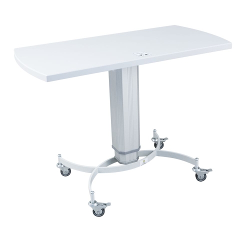 Stolik elektryczny ET-2 – stolik okulistyczny z regulacją wysokości, przystosowany do dwóch urządzeń diagnostycznych.