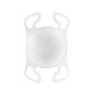 Soczewka wewnątrzgałkowa Synthesis – implant akrylowy z czterema elastycznymi ramionami stabilizującymi.