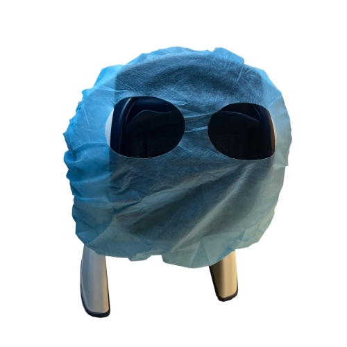 Osłona jednorazowa Visiolite – niebieska nakładka ochronna na tester widzenia.