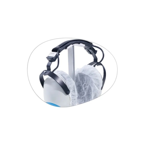 Nakładki jednorazowe Audiolyser – osłony na słuchawki audiometru w trakcie badania słuchu.