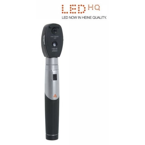 Oftalmoskop bezpośredni HEINE mini 3000 LED – kompaktowe narzędzie diagnostyczne z oświetleniem LED HQ.