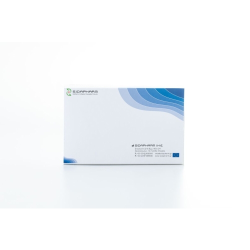 Opakowanie SidaBlue Błękit Trypanu 0,06% – produkt okulistyczny firmy Sidapharm do zastosowań chirurgicznych.